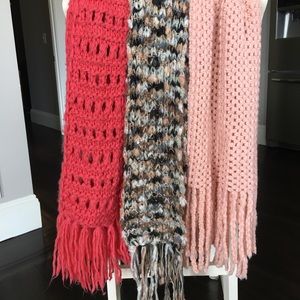Bundle of winter scarves!